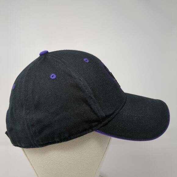 Fan Favorite Strapback Hat Black OSFA Colorado Rockies Embroidered Logo MLB - Picture 4 of 10